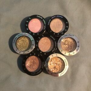 Sephora Shimmering Eyeshadow Collection- set of 7